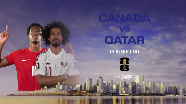 Campionatul mondial de fotbal 2026 Canada - Qatar