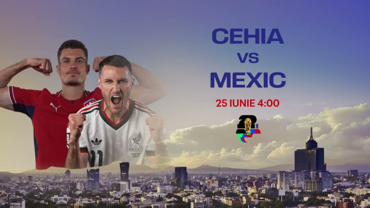 Campionatul mondial de fotbal 2026 Cehia – Mexic