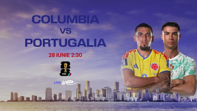 Campionatul Mondial de Fotbal 2026 Columbia – Portugalia