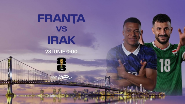 Campionatul mondial de fotbal 2026 Franța - Irak