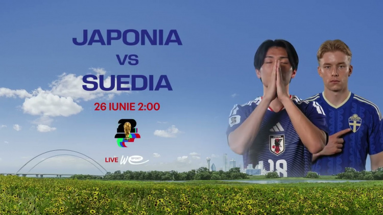 Campionatul mondial de fotbal 2026 Japonia – Suedia