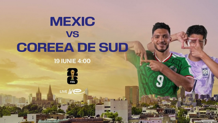Campionatul mondial de fotbal 2026 Mexic – Coreea de Sud