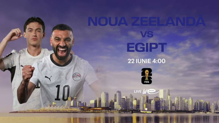 Campionatul mondial de fotbal 2026 Noua Zeelandă - Egipt