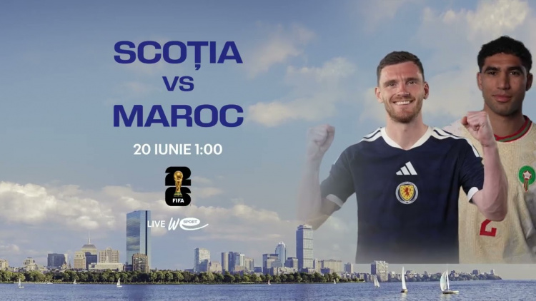 Campionatul mondial de fotbal 2026 Scoția - Maroc
