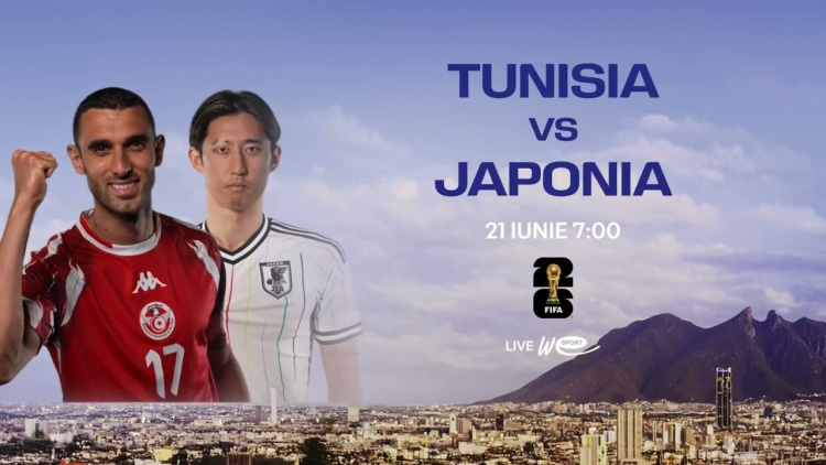 Campionatul mondial de fotbal 2026 Tunisia – Japonia 