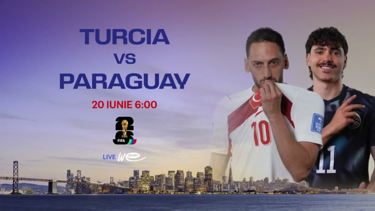 Campionatul mondial de fotbal 2026 Turcia - Paraguay