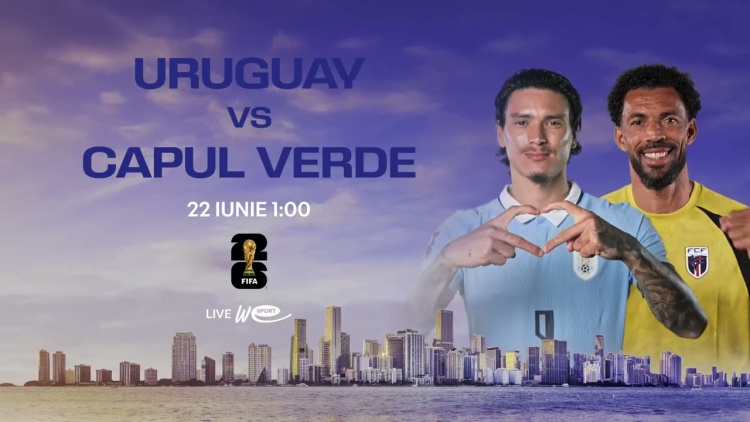 Campionatul mondial de fotbal 2026 Uruguay – Capul Verde
