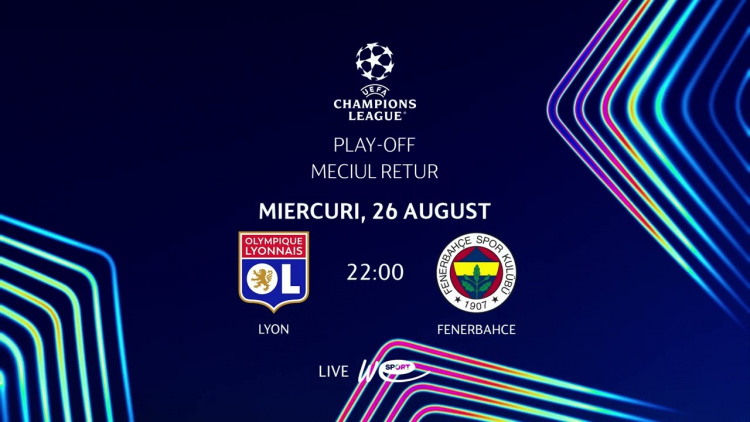 CHAMPIONS LEAGUE LA WE SPORT LYON - FENERBAHCE