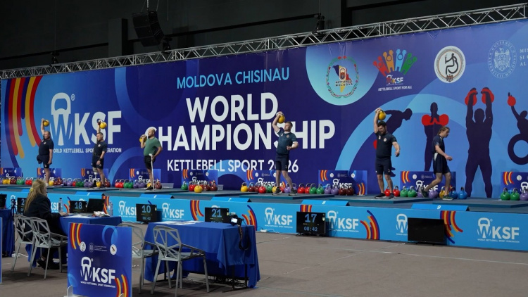 Chișinăul, capitala mondială a kettlebell-ului