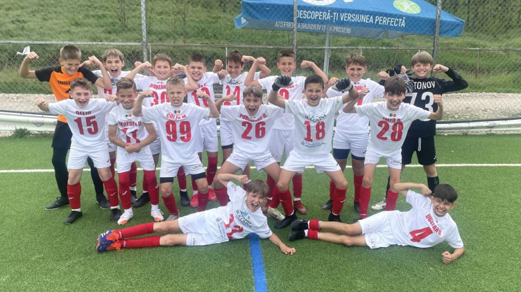 Copii și Juniori. AF Radu Rebeja-LIMPS a devenit campioană în Liga Națională U11 ediția 2024/25