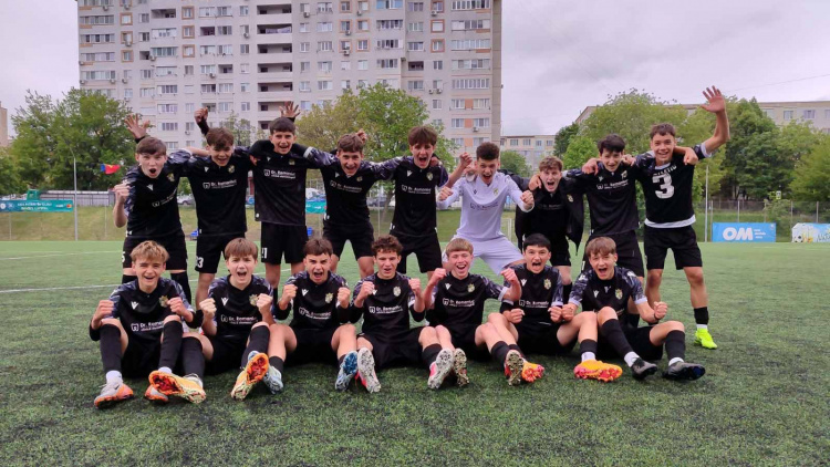 Copii și Juniori. CS Atletic Strășeni, câștigătoarea Ligii Naționale U16 Play-Off