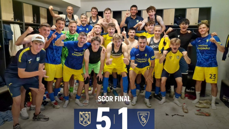Dacia Buiucani – CSF Spartanii Sportul 5-1