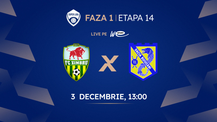 LIVE. FC Zimbru - Dacia Buiucani
