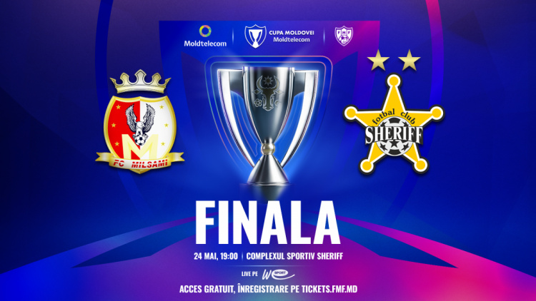 Finala Cupei Moldovei Moldtelecom 2024/25. Milsami Orhei - Sheriff Tiraspol. Avancronică
