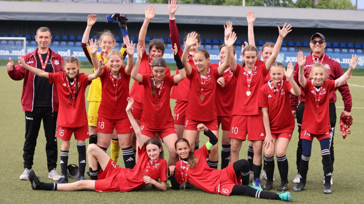 Fotbal feminin. Academia Stelelor, locul 3 în Liga Națională WU14!