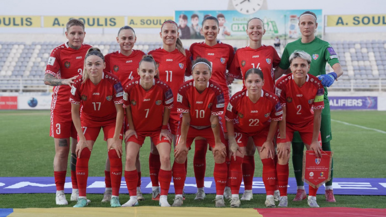 Fotbal feminin. Cipru - Moldova 0-2