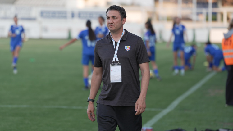 Fotbal feminin. Declarația lui Ghenadie Pușca după victoria împotriva Ciprului