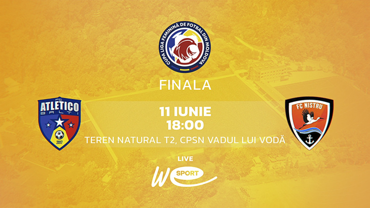 Fotbal feminin. Finala Cupei LFFM are loc astăzi, 11 iunie