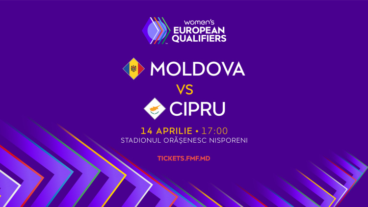 Fotbal feminin. Moldova - Cipru. Avancronică