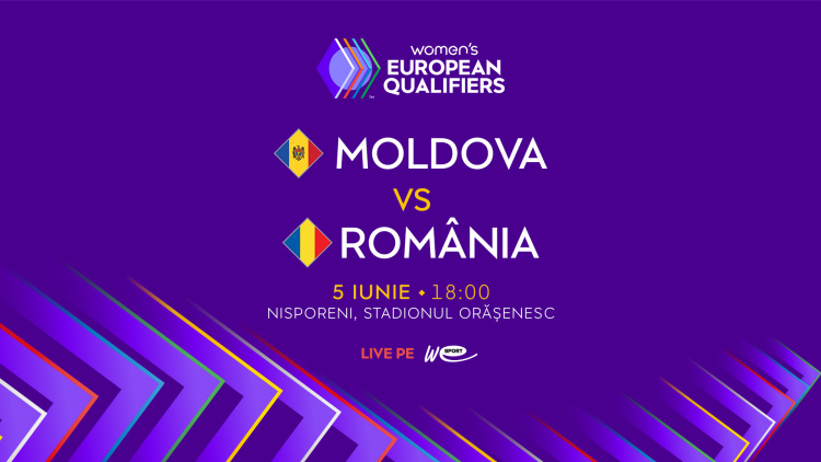 LIVE 18:00. Fotbal feminin. Moldova - România