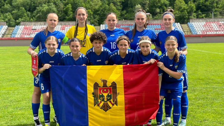 Fotbal feminin WU16. Moldova a cedat în meciul cu Andorra