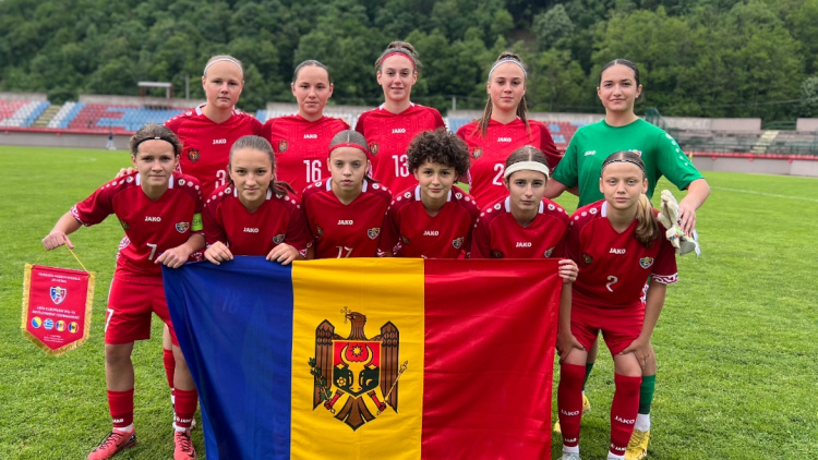 Fotbal feminin WU16. Moldova a cedat în meciul cu Grecia
