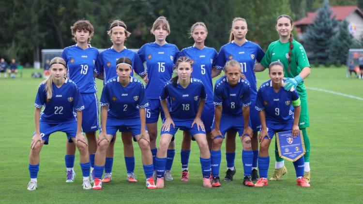 Fotbal feminin WU19. Moldova a fost învinsă în meciul cu Azerbaidjan