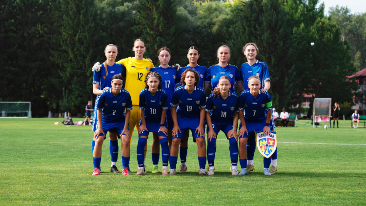 Fotbal feminin WU19. Moldova, învinsă de România 