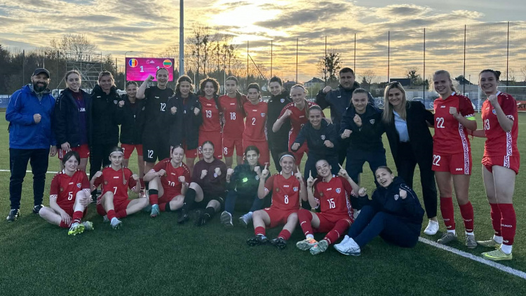 Fotbal feminin WU19. Moldova - Lituania 1-1