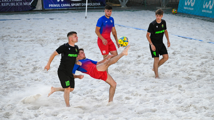 Fotbal pe plajă. Campionatul Moldovei 2025, rezultatele etapei a 4-a
