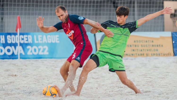 Fotbal pe plajă. Campionatul Moldovei 2025, rezultatele etapei inaugurale
