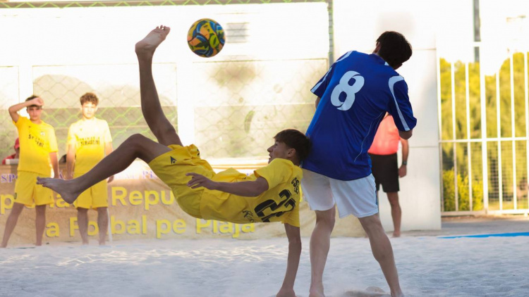 Fotbal pe plajă. Campionatul Moldovei 2025, rezultatele meciurilor reprogramate
