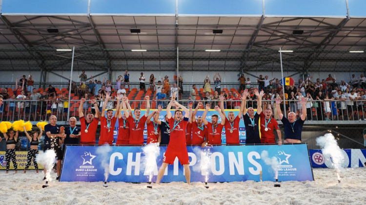 Fotbal pe plajă. Chișinăul găzduiește EBSL și WEBSL 2026: programul complet al competiției