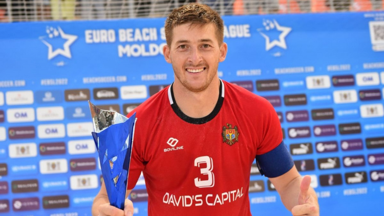 Fotbal pe plajă. Grigore Cojocari, printre nominalizații la titlul de cel mai bun jucător din lume în anul 2025