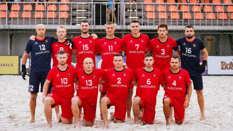 Fotbal pe plajă. Lotul lărgit al naționalei Moldovei pentru Euro Beach Soccer League 2025