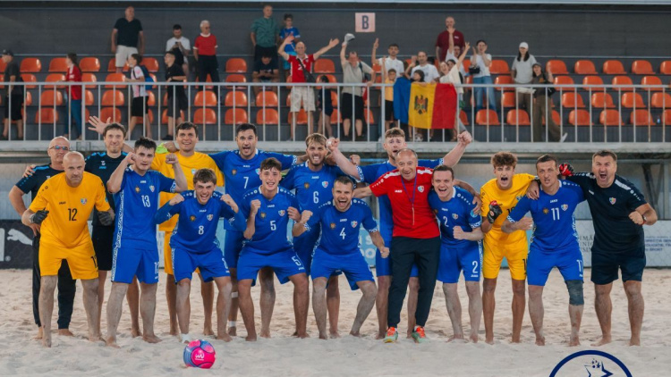 Fotbal pe plajă. Lotul Moldovei pentru Superfinala EBSL