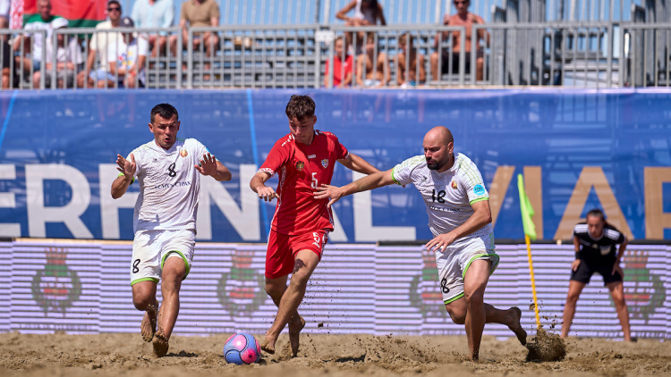 Fotbal pe plajă. Moldova, învinsă de Belarus