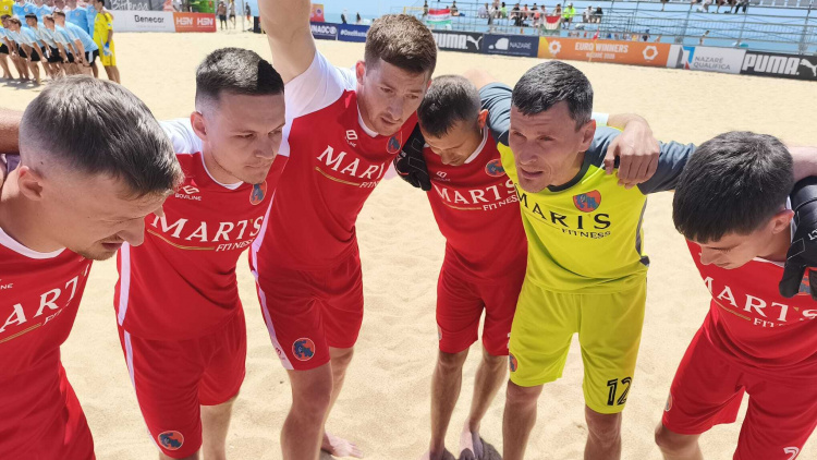 Fotbal pe plajă. Nistru, înfrângere în primul meci de la Euro Winners Cup