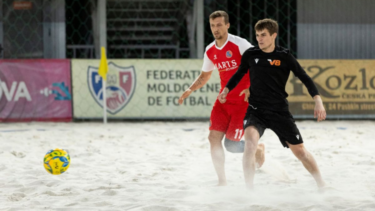 Fotbal pe plajă. Nistru și Rapid, în finala Cupei Moldovei