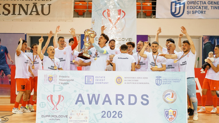 Futsal. Clic Media a câștigat Cupa Moldovei!