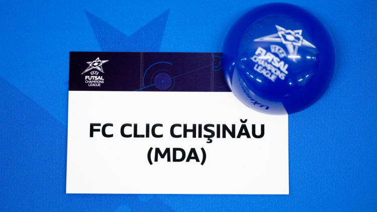 Futsal. Clic Media și-a aflat adversarii din runda preliminară a Ligii Campionilor!
