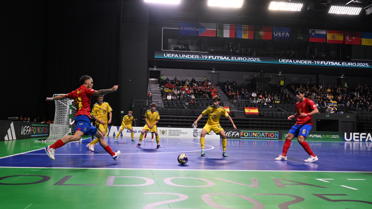 Futsal EURO U19 în Moldova. Portugalia și Spania s-au calificat în finala Campionatului European
