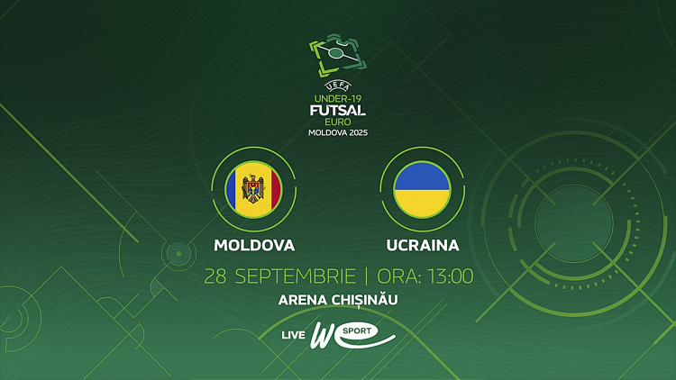 Futsal EURO U19. Moldova - Ucraina. Avancronică