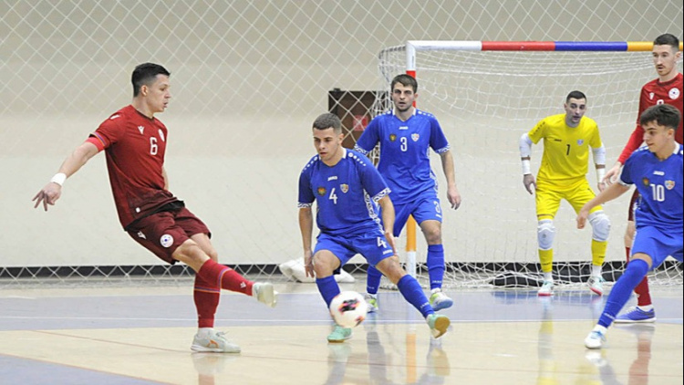 Futsal. Moldova a cedat în fața Armeniei