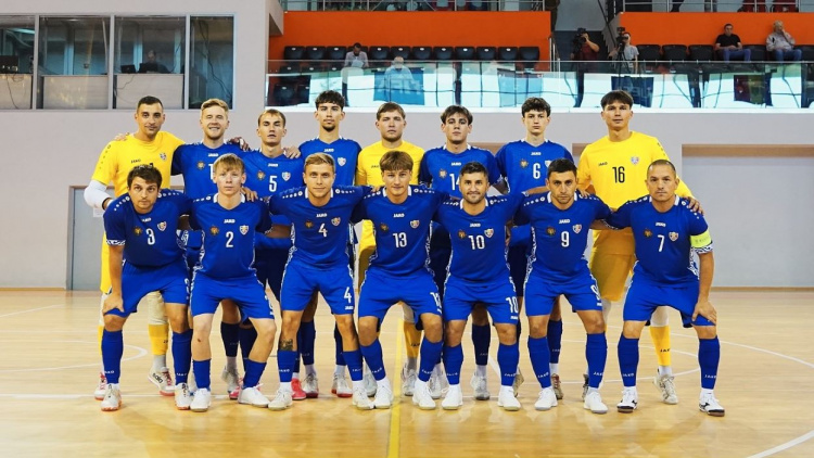 Futsal. Moldova - Armenia 3-4