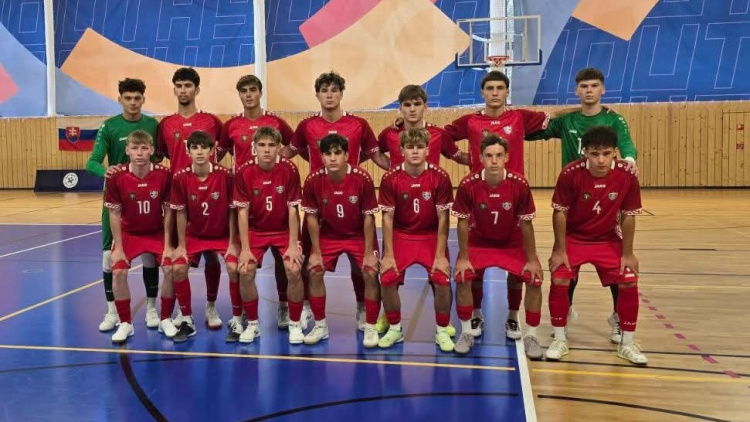 Futsal U19. Slovacia - Moldova 1-3 (video)