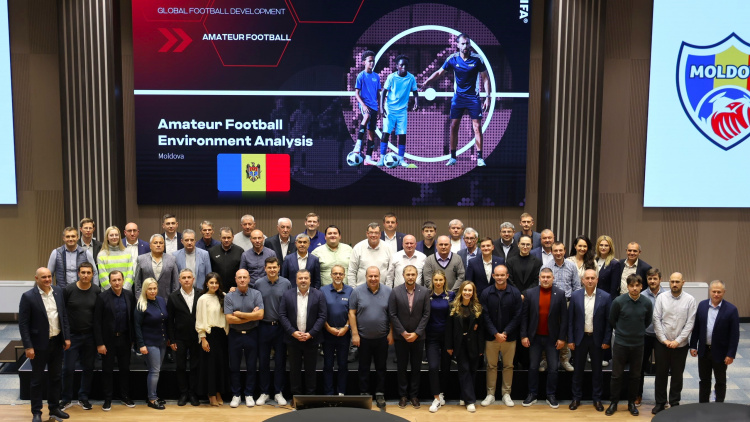 Grassroots. Moldova, parte a studiului global FIFA despre impactul fotbalului amator