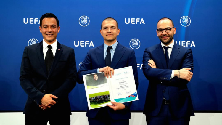 Integritate. Reprezentant FMF, absolvent al cursului UEFA „Fight The Fix” 