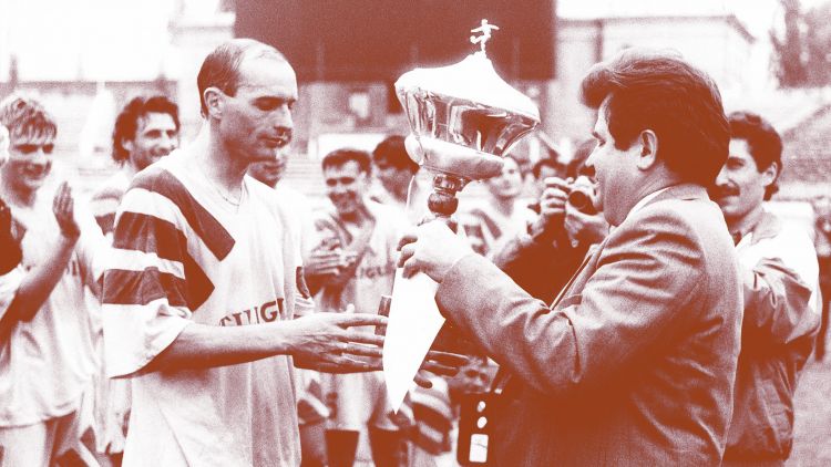 Trofeul Cupei Moldovei Orange. Vezi cum arăta prima cupă în 1992