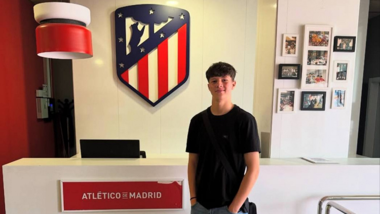 Juniori. Octavian Ghiaur, portarul Naționalei U16, a semnat cu Atlético Madrid